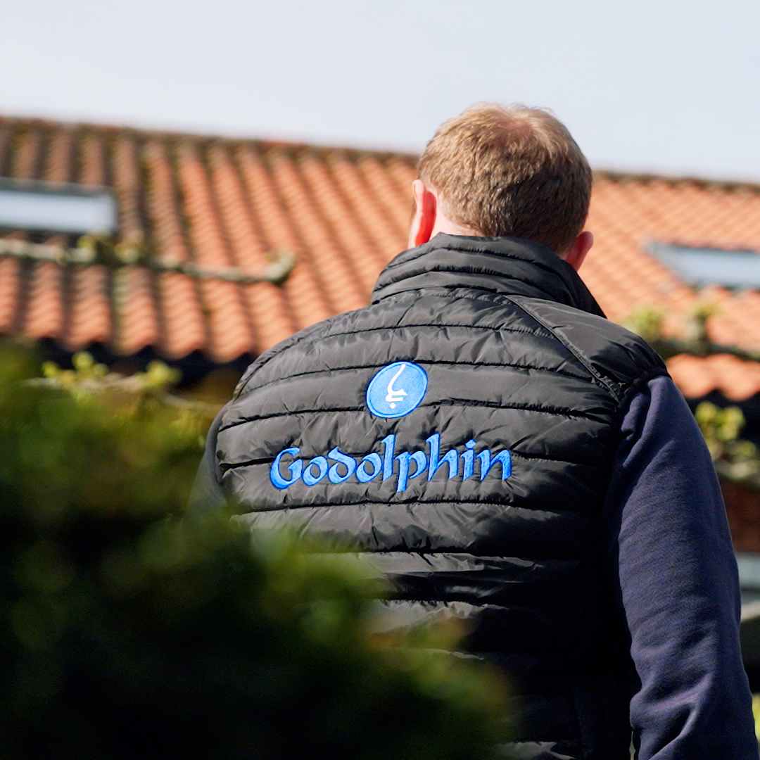 Godolphin Black Gilet - Men's