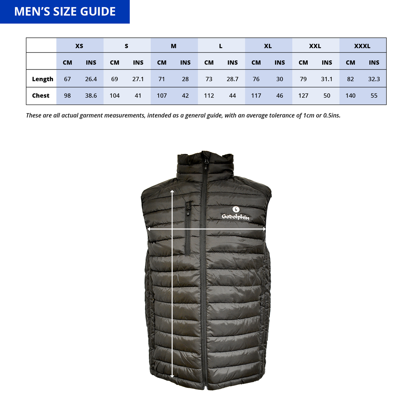 Godolphin Black Gilet - Men's