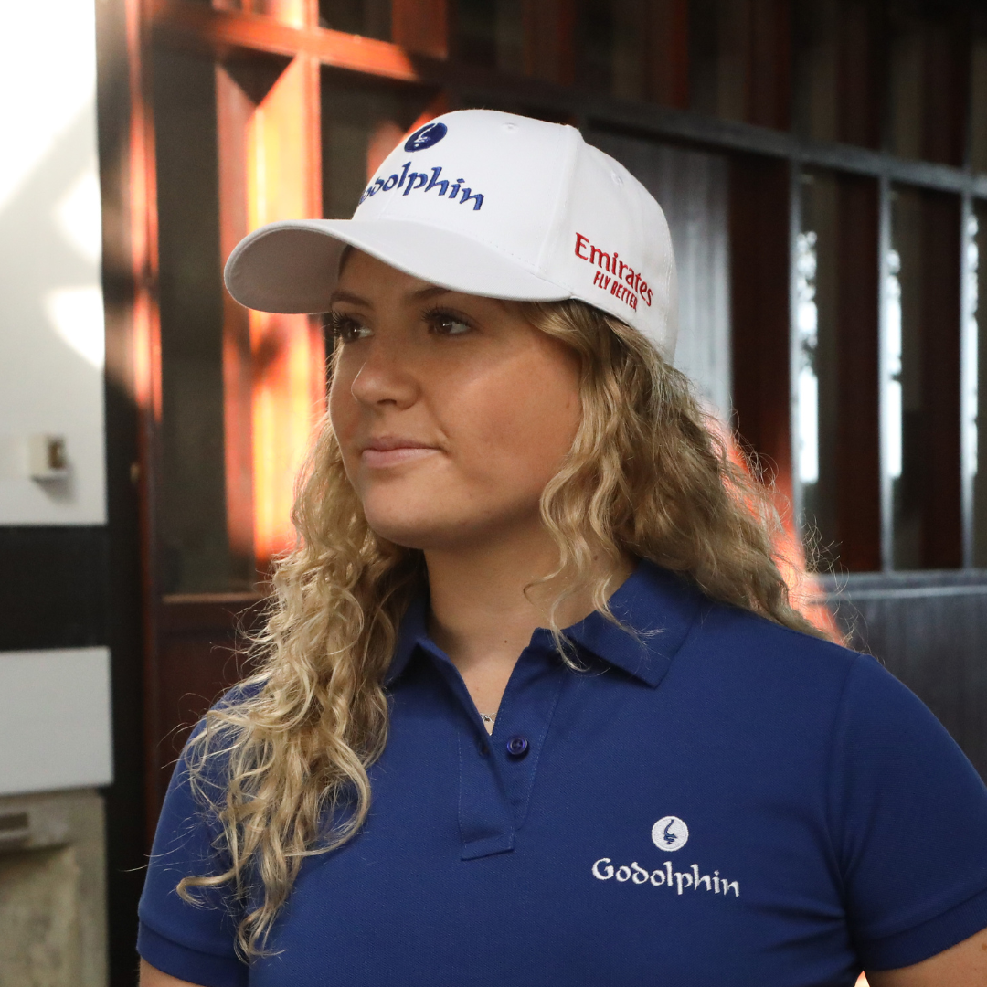 Godolphin Baseball Cap - White