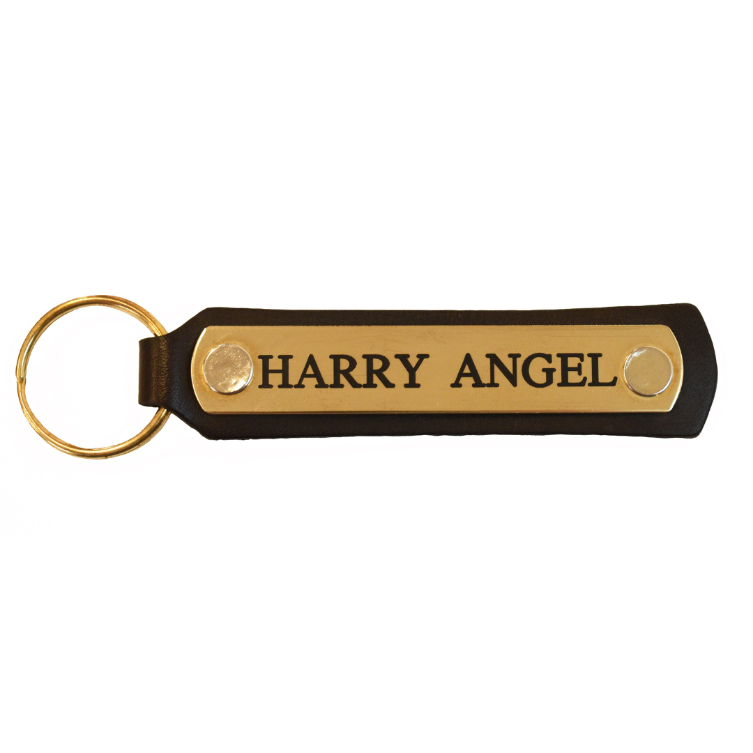 Leather Keyring - Harry Angel