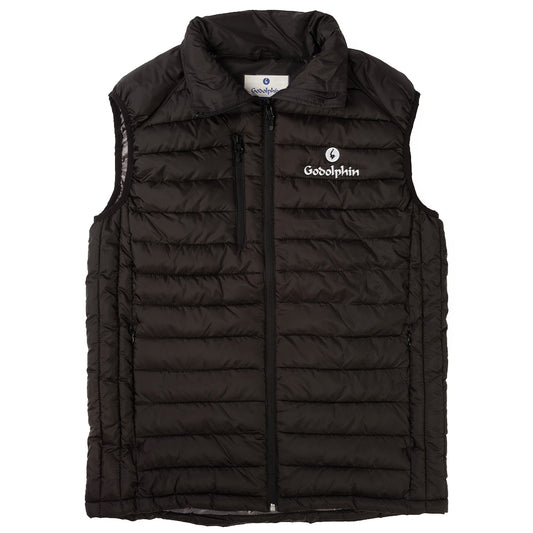 Godolphin Black Gilet - Men's