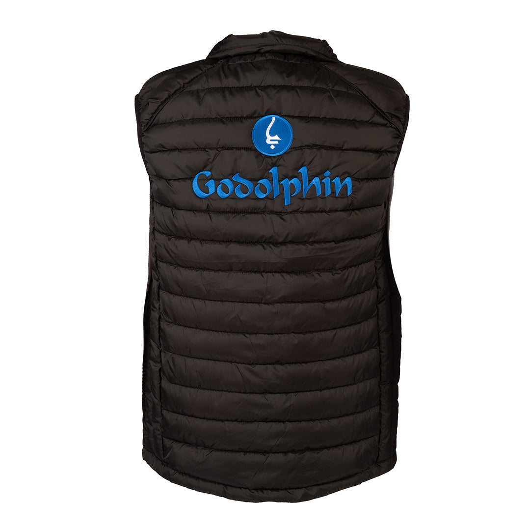 Godolphin Black Gilet - Men's