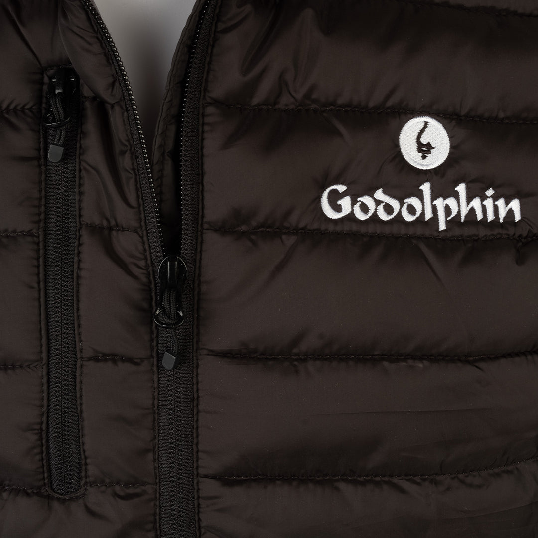 Godolphin Black Gilet - Men's