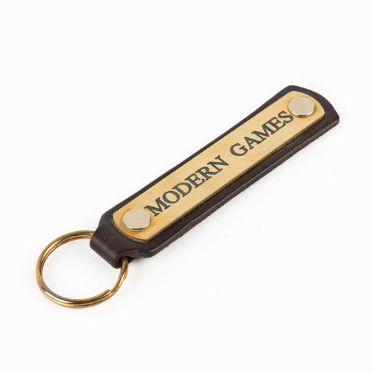 Leather Keyring - Modern Games