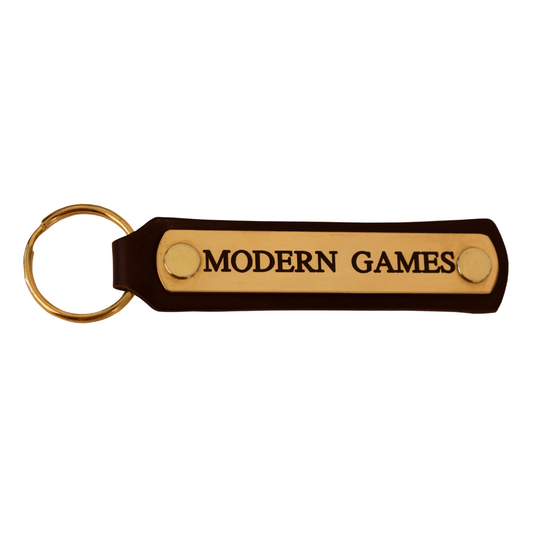 Leather Keyring - Modern Games