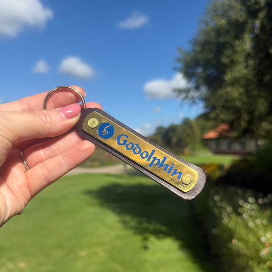 Godolphin Leather Keyring